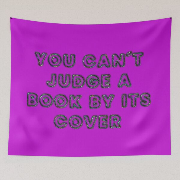 Item preview, You can't judge a book by its cover designed and sold by designmari.