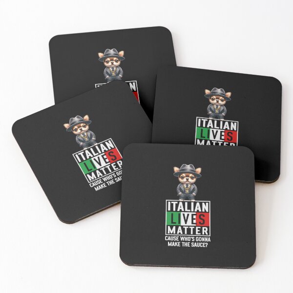 Item preview, Mobster Chihuahua Italian Lives Matter designed and sold by Bigfoot T-Shirt Co..