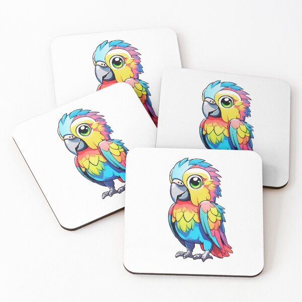 Item preview, Cute cockatoo Cartoon parrot  designed and sold by Coolparrotgirl.