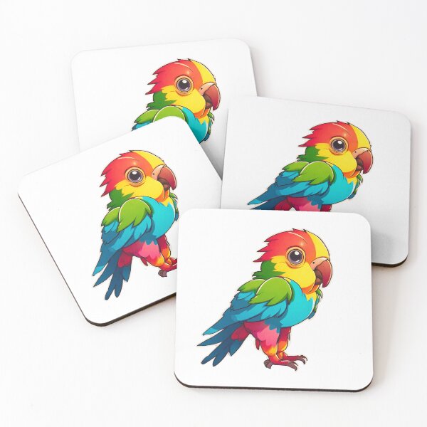 Item preview, Cute cockatoo Cartoon parrot  designed and sold by Coolparrotgirl.