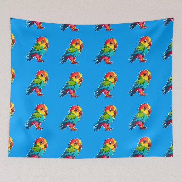 Item preview, Cute cockatoo Cartoon parrot  designed and sold by Coolparrotgirl.