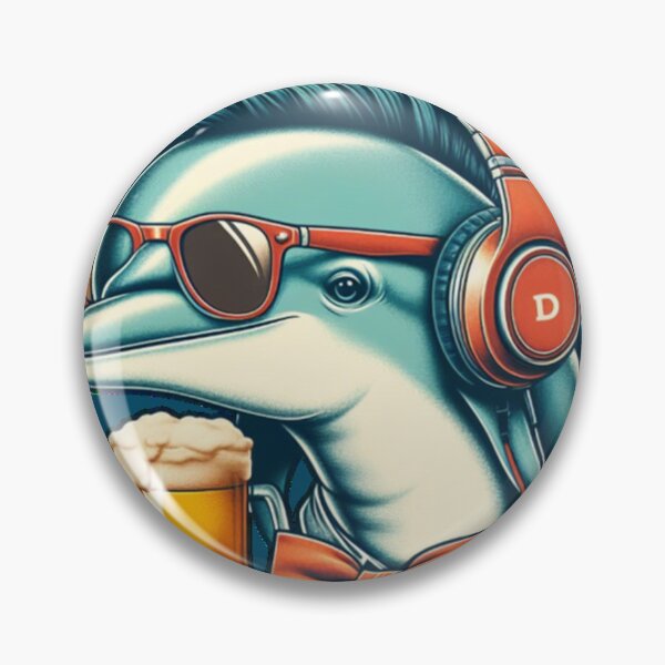 Item preview, Hipster Dolphin designed and sold by Oryartil.