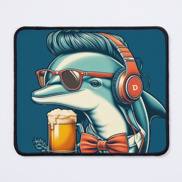 Item preview, Hipster Dolphin designed and sold by Oryartil.