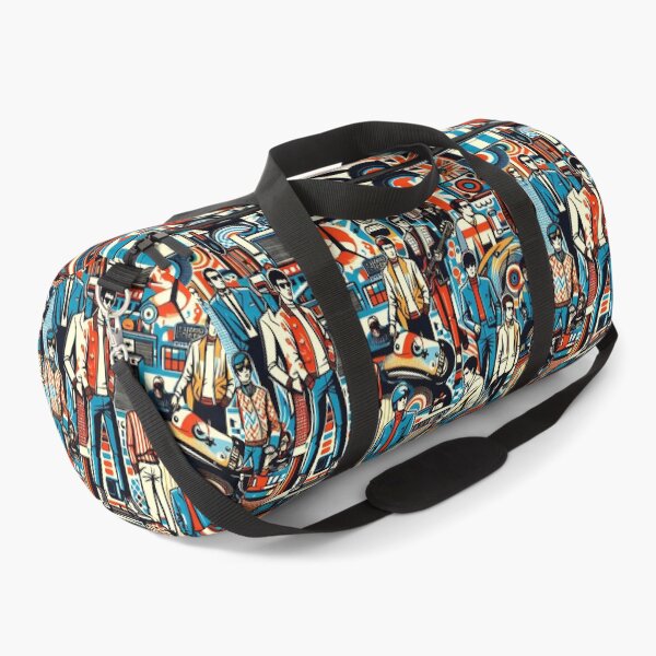 Item preview, Vintage Vibes Revving Through the Mod Era in Style designed and sold by ArtComixHaven.