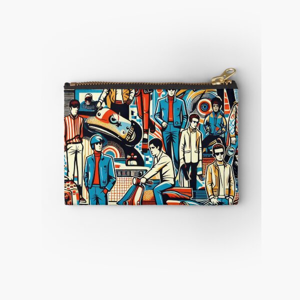 Item preview, Vintage Vibes Revving Through the Mod Era in Style designed and sold by ArtComixHaven.