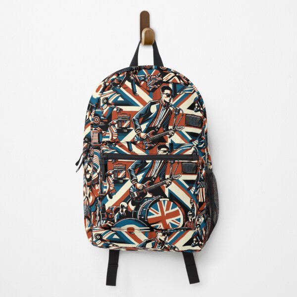 Item preview, Rocking Threads and Bold Flags: A Music Fusion Tapestry designed and sold by ArtComixHaven.