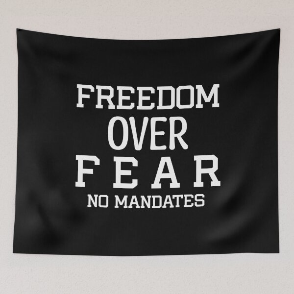 Item preview, Freedom Over Fear No Mandates  designed and sold by Mariano ⭐⭐⭐⭐⭐.