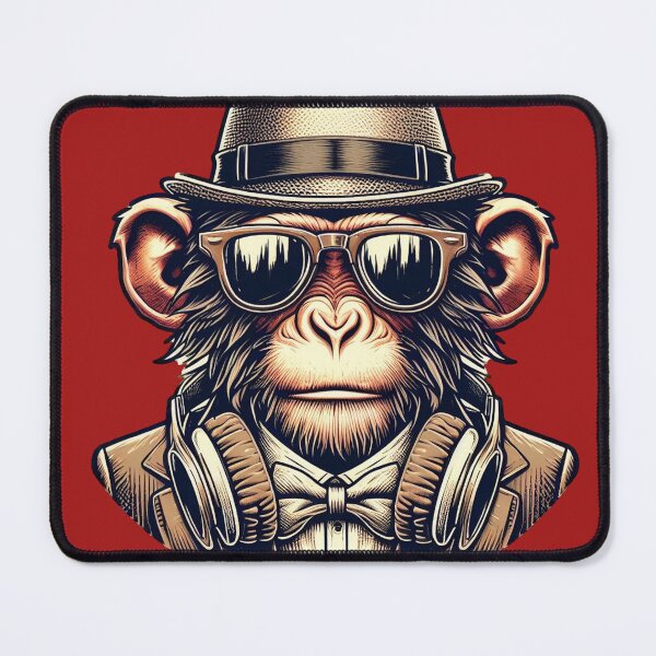 Item preview, Hipster Monkey designed and sold by Oryartil.