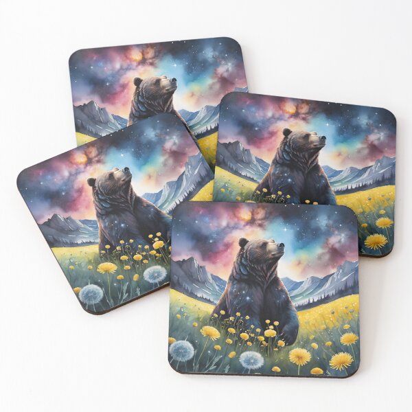 Item preview, Cosmic Dandelion Bear designed and sold by JamieRainbow.