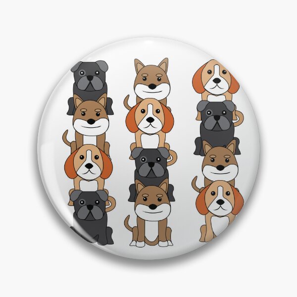 Item preview, Dogs! Many dogs!  designed and sold by DickinsonDesign.