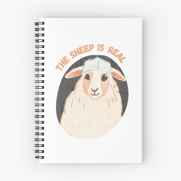 Item preview, The Sheep Is Real designed and sold by PunnyPawsArt.