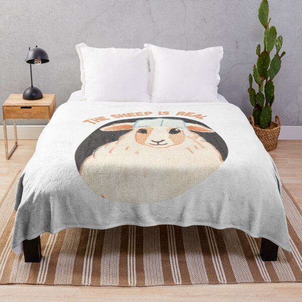 Item preview, The Sheep Is Real designed and sold by PunnyPawsArt.