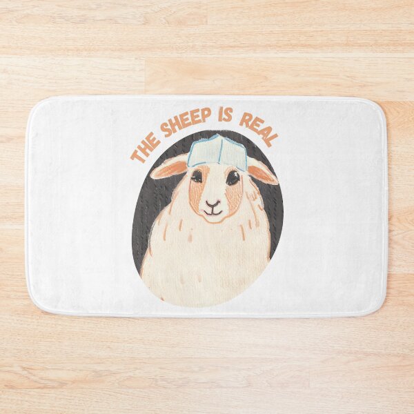 Item preview, The Sheep Is Real designed and sold by PunnyPawsArt.