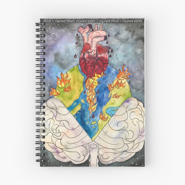 Item preview, Injured Mind = Injured Earth = Injured Heart  designed and sold by M.K. Designs.