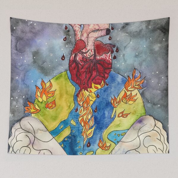 Item preview, Injured Mind = Injured Earth = Injured Heart  designed and sold by M.K. Designs.