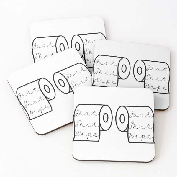 Item preview, Fart, Shit, Wipe designed and sold by UnicornPolly001.