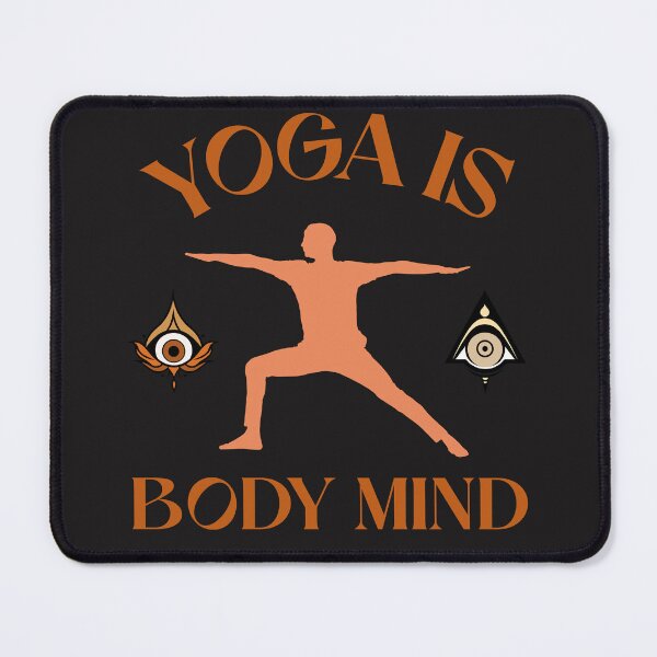 Item preview, YOGA IS BODY & MIND designed and sold by santiagoml.