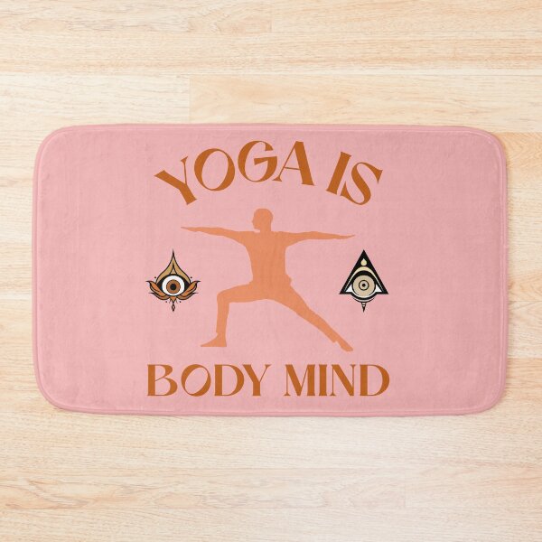 Item preview, YOGA IS BODY & MIND designed and sold by santiagoml.