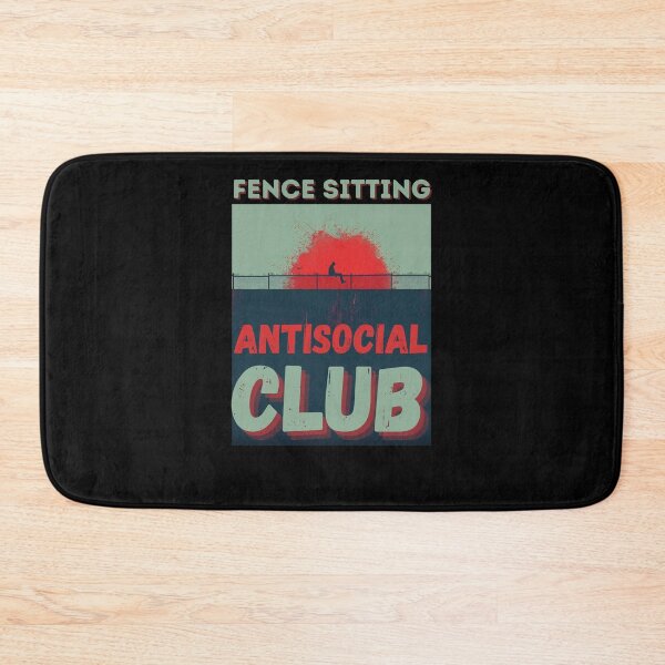 Item preview, Fence Sitting Antisocial Club gifts for Introverts designed and sold by YenViolet.