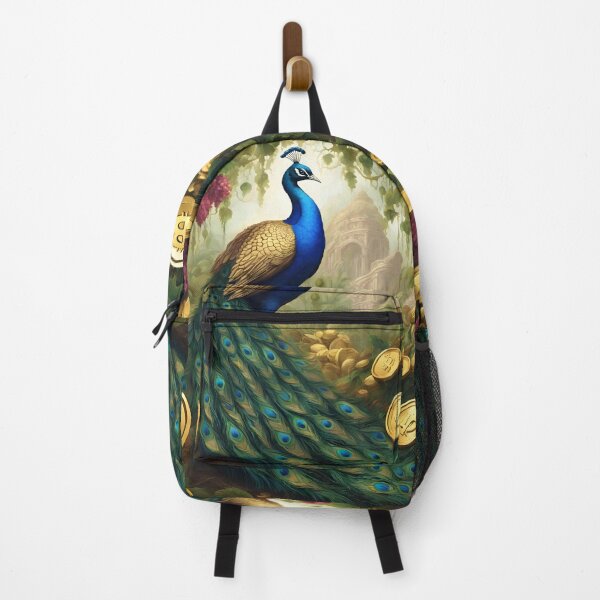 Item preview, Beautiful Blue Peacock and gold designed and sold by Sugar Wisdom .