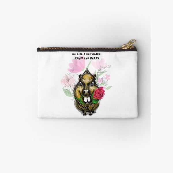 Item preview, Be like a capybara, hairy and happy. :) designed and sold by Sylwia  Wieczorek Wójcik.