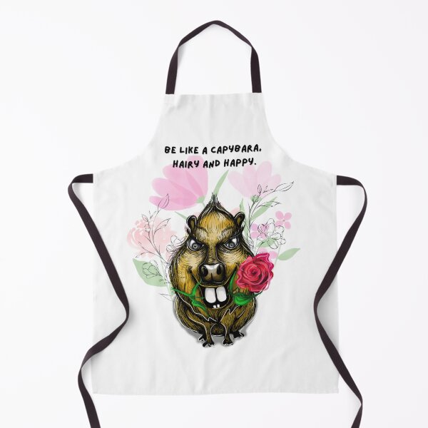 Item preview, Be like a capybara, hairy and happy. :) designed and sold by Sylwia Wieczorek Wójcik.