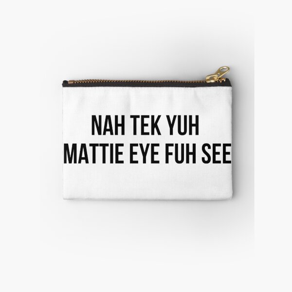 Item preview, Nah Tek Yuh Mattie Eye fuh See designed and sold by Lorets-Designs.