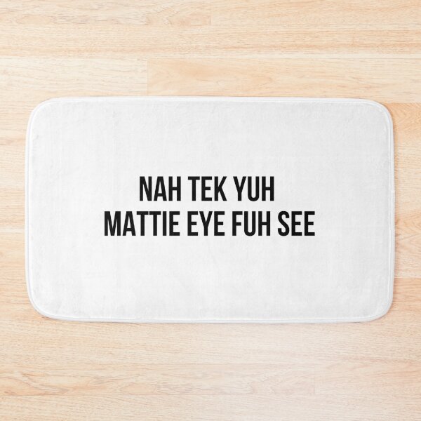 Item preview, Nah Tek Yuh Mattie Eye fuh See designed and sold by Lorets-Designs.