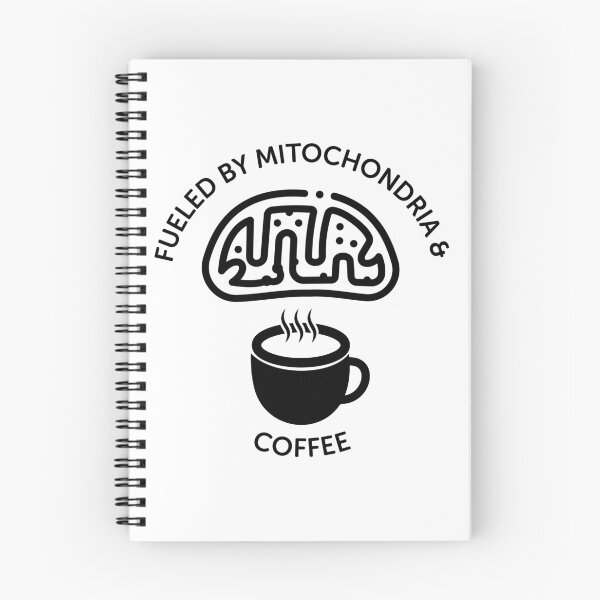 Item preview, Fueled By Mitochondria And Coffee designed and sold by ScienceCorner.