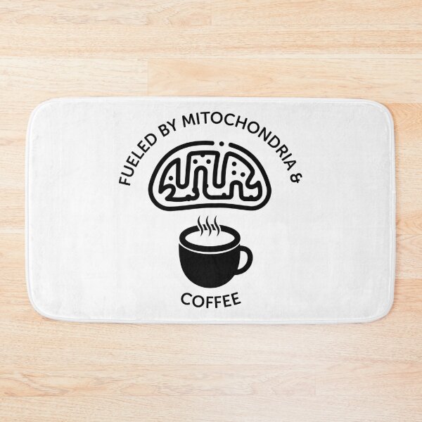 Item preview, Fueled By Mitochondria And Coffee designed and sold by ScienceCorner.