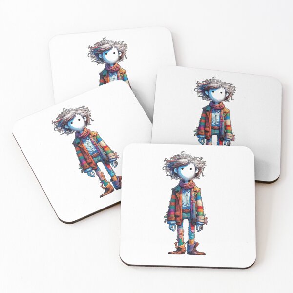 Item preview, Homeless Hobo Hippy with Bright Multicolored Clothes designed and sold by kylmllr101684.