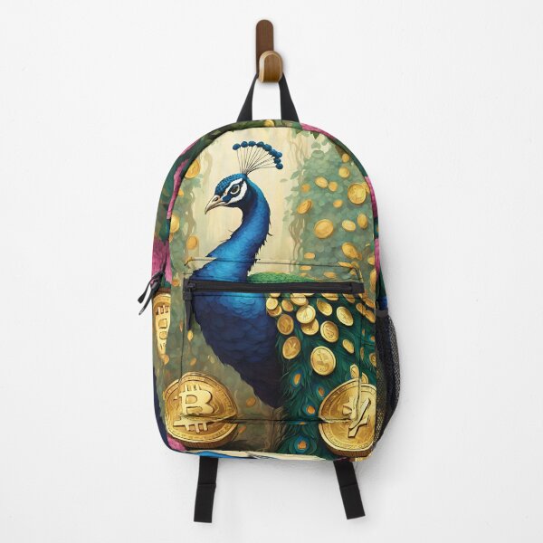 Item preview, Beautiful Blue Peacock and gold  designed and sold by Sugar Wisdom .