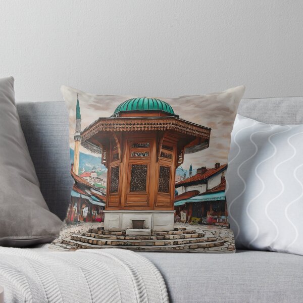 Item preview, Sarajevo's Baščaršija: Old Town Charm Preserved designed and sold by TrendSh0p.