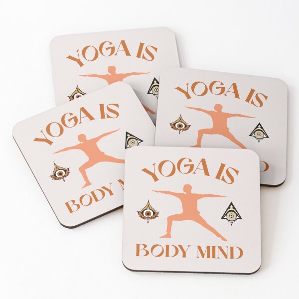 Item preview, YOGA IS BODY & MIND designed and sold by santiagoml.