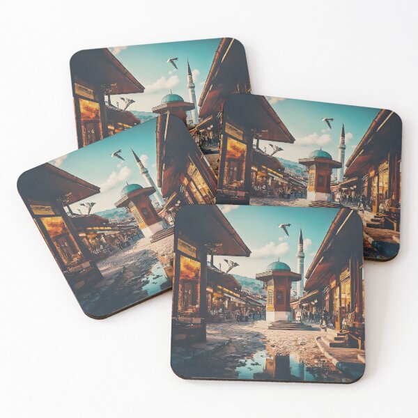 Item preview, Copy of Sarajevo's Baščaršija: Old Town Charm Preserved designed and sold by TrendSh0p.