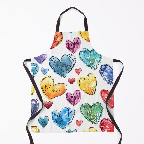 Item preview, Hand Drawed Hearts Pattern designed and sold by Snifferius.