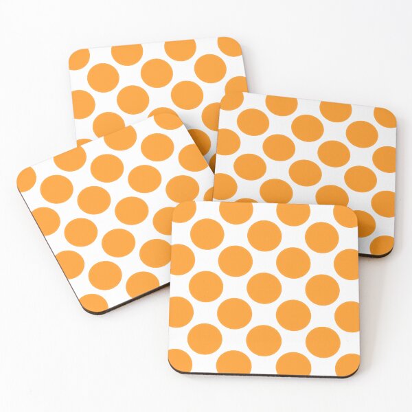 Item preview, Big Orange Dots designed and sold by Pickle Wicked Designs.