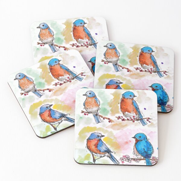 Item preview, Eastern Bluebirds designed and sold by RCartist26.