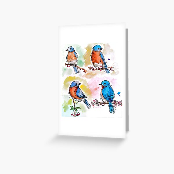 Item preview, Eastern Bluebirds designed and sold by RCartist26.