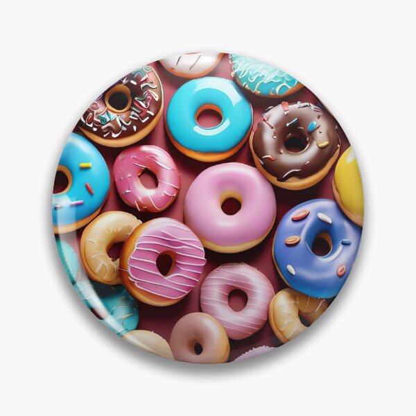Artikelvorschau, Delicious Glazed Donuts Pattern entworfen und verkauft von TheArtOfPat.