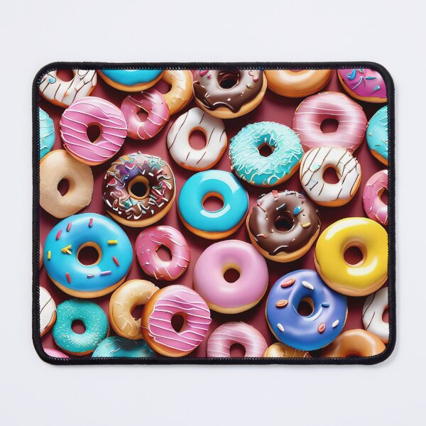 Item preview, Delicious Glazed Donuts Pattern designed and sold by TheArtOfPat.