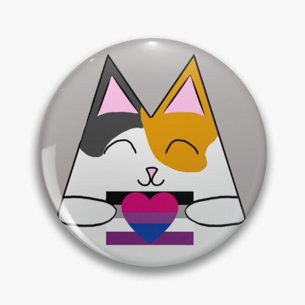 Item preview, Calico cat biromantic asexual pride  designed and sold by kelseyca.
