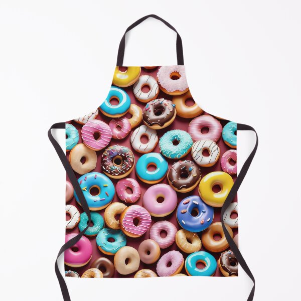 Aperçu de l'œuvre Delicious Glazed Donuts Pattern créée et vendue par TheArtOfPat.