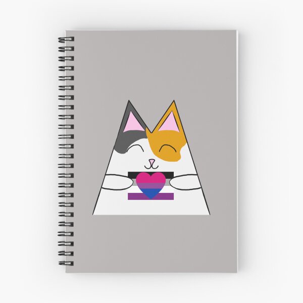 Item preview, Calico cat biromantic asexual pride  designed and sold by kelseyca.