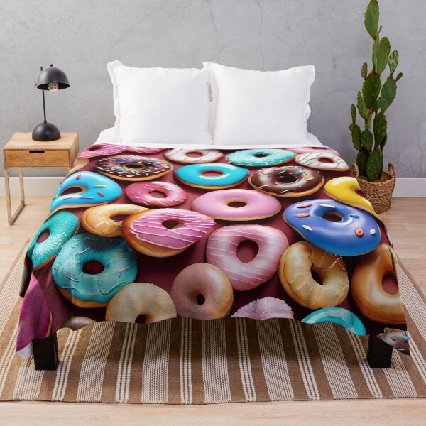 Item preview, Delicious Glazed Donuts Pattern designed and sold by TheArtOfPat.