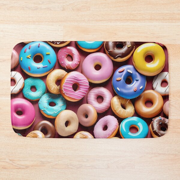 Item preview, Delicious Glazed Donuts Pattern designed and sold by TheArtOfPat.