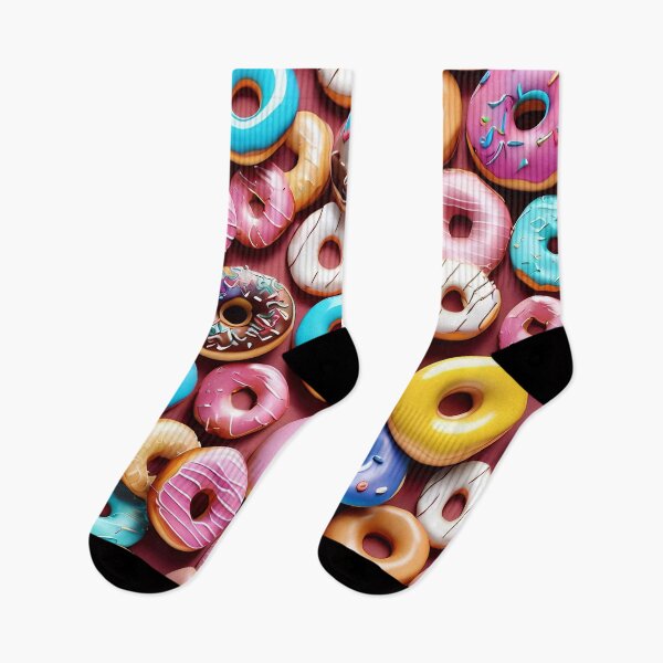 Item preview, Delicious Glazed Donuts Pattern designed and sold by TheArtOfPat.