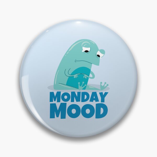 Item preview, Monday Mood Sad Frog designed and sold by ricricswert.