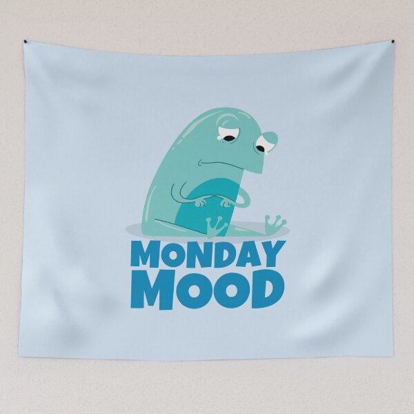 Item preview, Monday Mood Sad Frog designed and sold by ricricswert.