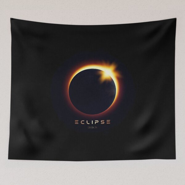 Item preview, Solar eclipse April 8, 2024 - a special design for astronomy enthusiasts. designed and sold by RedGhostDesign.